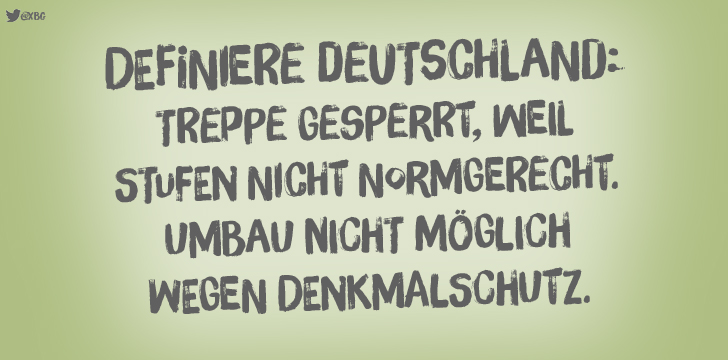 6 lustige "Definiere Deutschland"Sprüche · Häfft.de