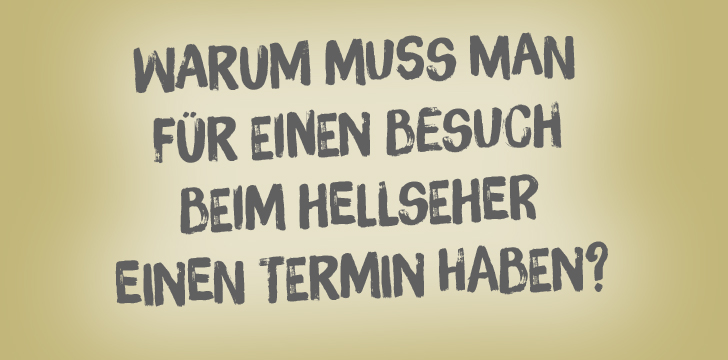 6 absurde Fragen, über die man mal nachdenken sollte · Häfft.de