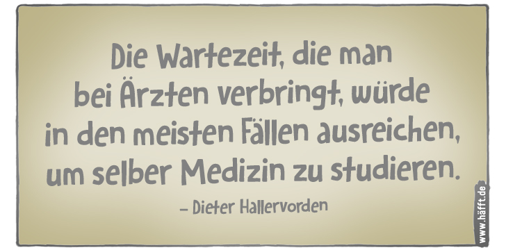 6 Sprüche über Ärzte · Häfft.de