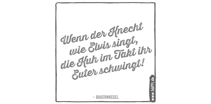 Wie Bauern regeln Die baurigsten Bauernregeln · Häfft.de