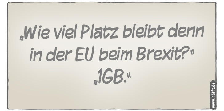 8 Sprüche zum Brexit · Häfft.de
