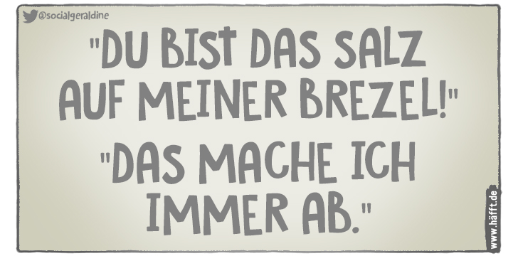 6 Sprüche über Brezel · Häfft.de