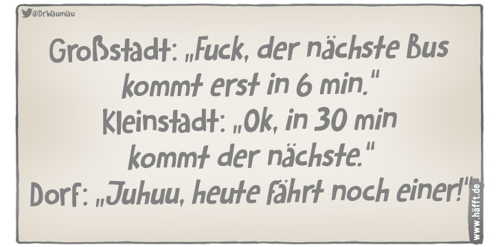 7 Sprüche über das Leben auf dem Dorf · Häfft.de