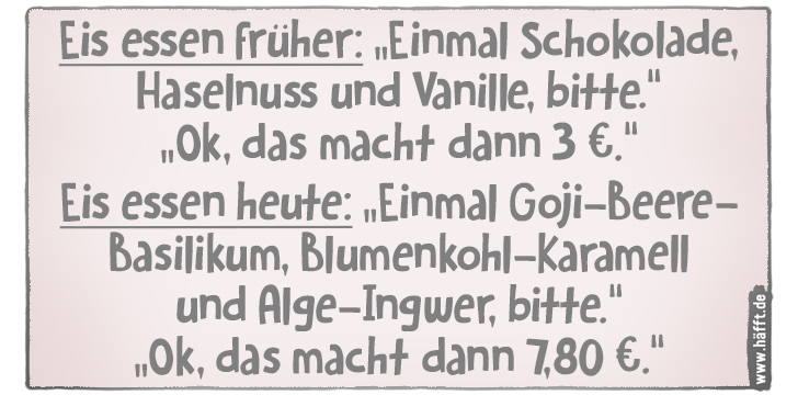 7 Sprüche über Eis · Häfft.de