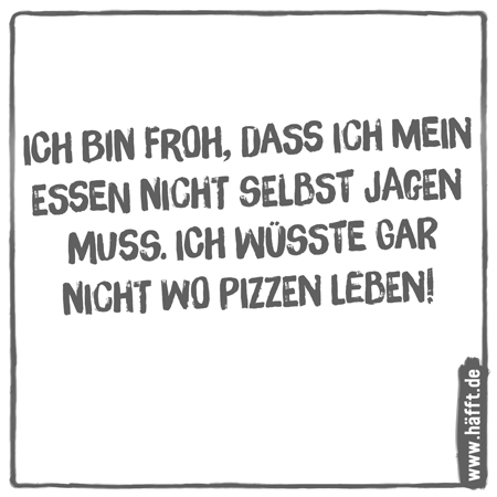 Essen gehen für spruch