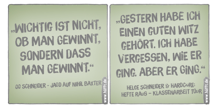 8 kultige Zitate von Helge Schneider · Häfft.de