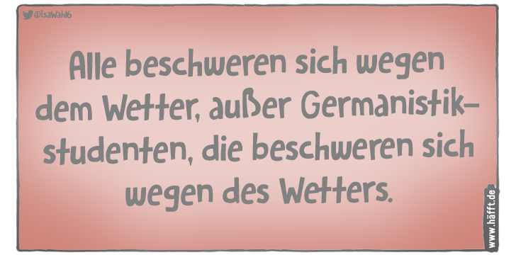7 Sprüche über die Hitzewelle · Häfft.de