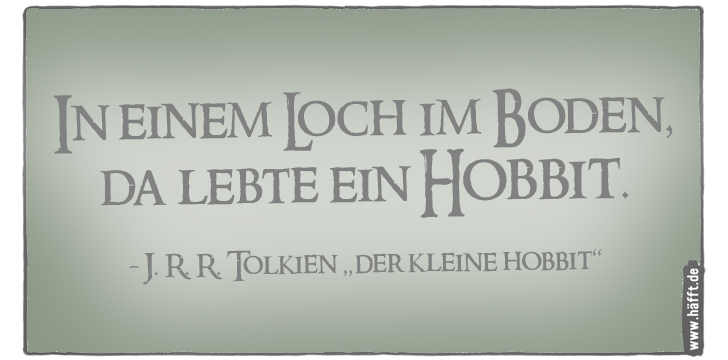 11 Zitate zum HobbitTag · Häfft.de
