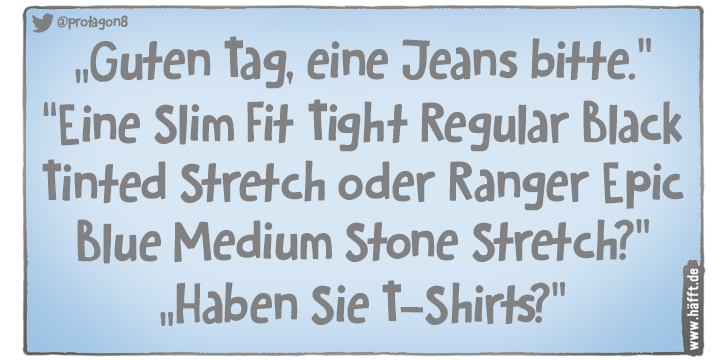 8 Sprüche über Jeans zum LeviStraussTag · Häfft.de