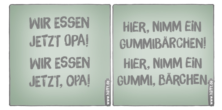 7 Gründe, warum Kommasetzung wichtig ist · Häfft.de