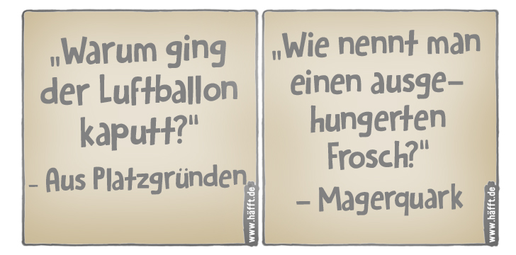 7 kurze Witze für zwischendurch · Häfft.de