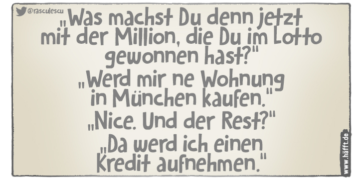 6 Sprüche über Lotto · Häfft.de