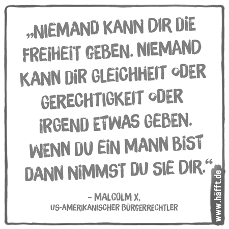 6 Zitate Zum Malcolm X Day Häfftde