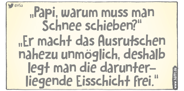 7 Sprüche über Schnee · Häfft.de