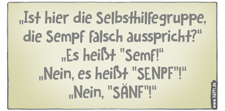 6 Sprüche über Senf · Häfft.de