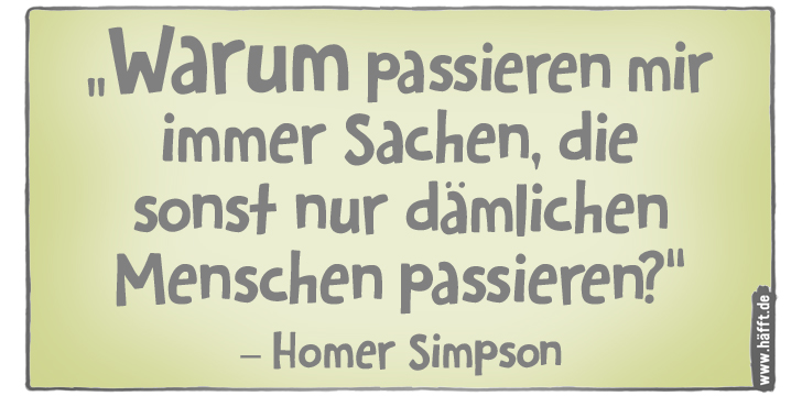 7 Sprüche von Homer Simpson · Häfft.de