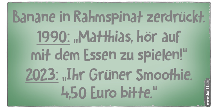 5 Sprüche über Spinat · Häfft.de