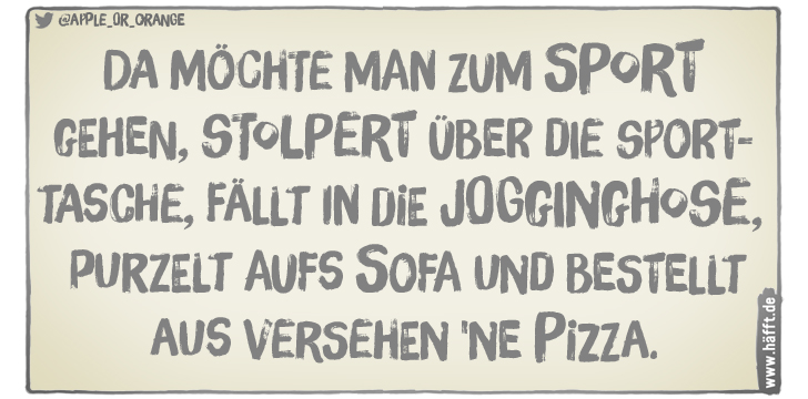 7 sportliche Sprüche · Häfft.de