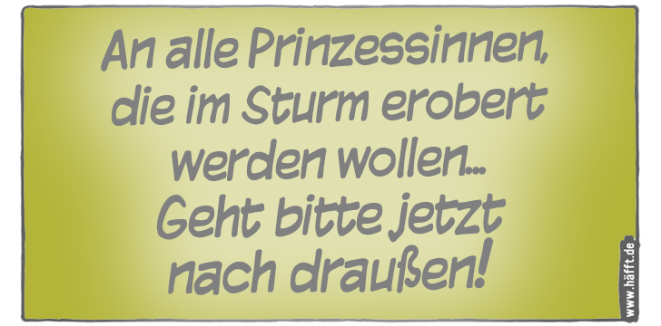 7 Sprüche zum Sturmtief „Friederike“ · Häfft.de