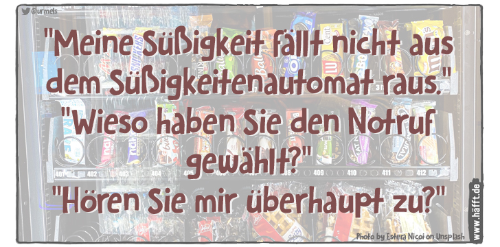 7 Sprüche über Süßigkeiten · Häfft.de