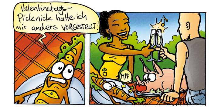 6 Brot Schwein Cartoons Zum Valentinstag Hafft De