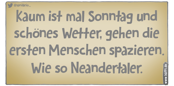 7 Sprüche über das schöne Wetter · Häfft.de