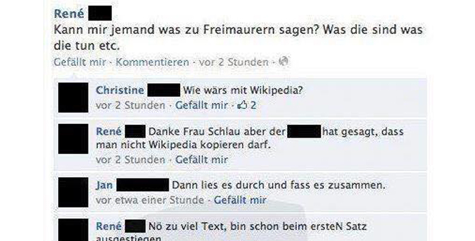 Kann mir jemand was zu Freimaurern sagen? · Häfft.de